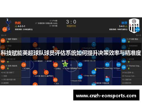 科技赋能英超球队球员评估系统如何提升决策效率与精准度